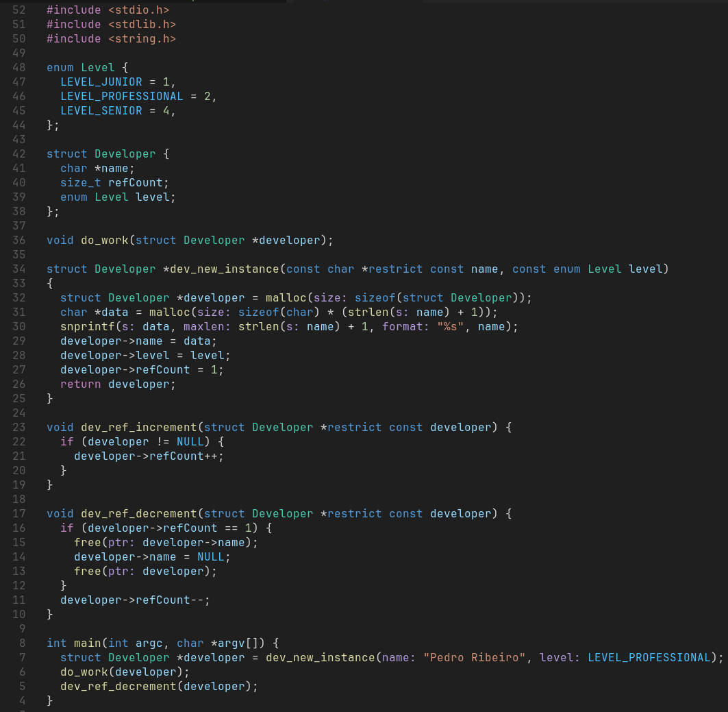 code